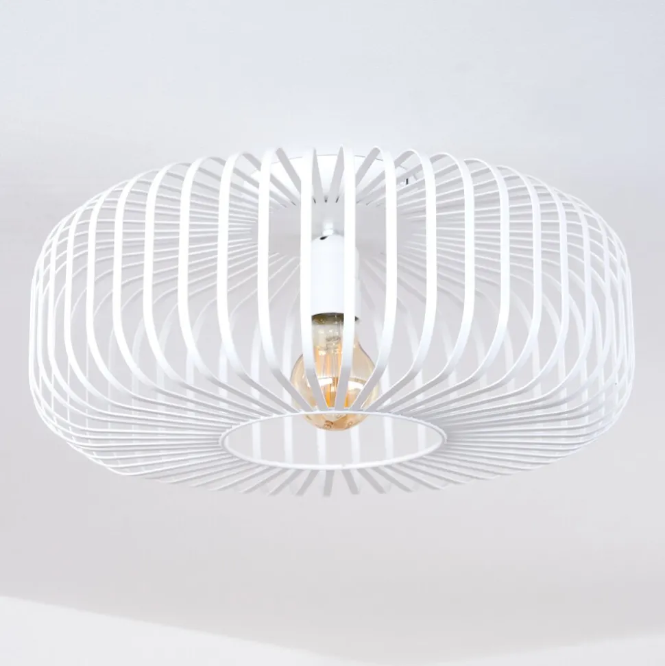 Plafonnier Wemude Blanc, 1 Lumiere