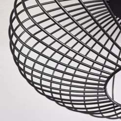 Plafonnier Wemude Noir, 1 Lumiere