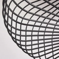 Plafonnier Wemude Noir, 1 Lumiere