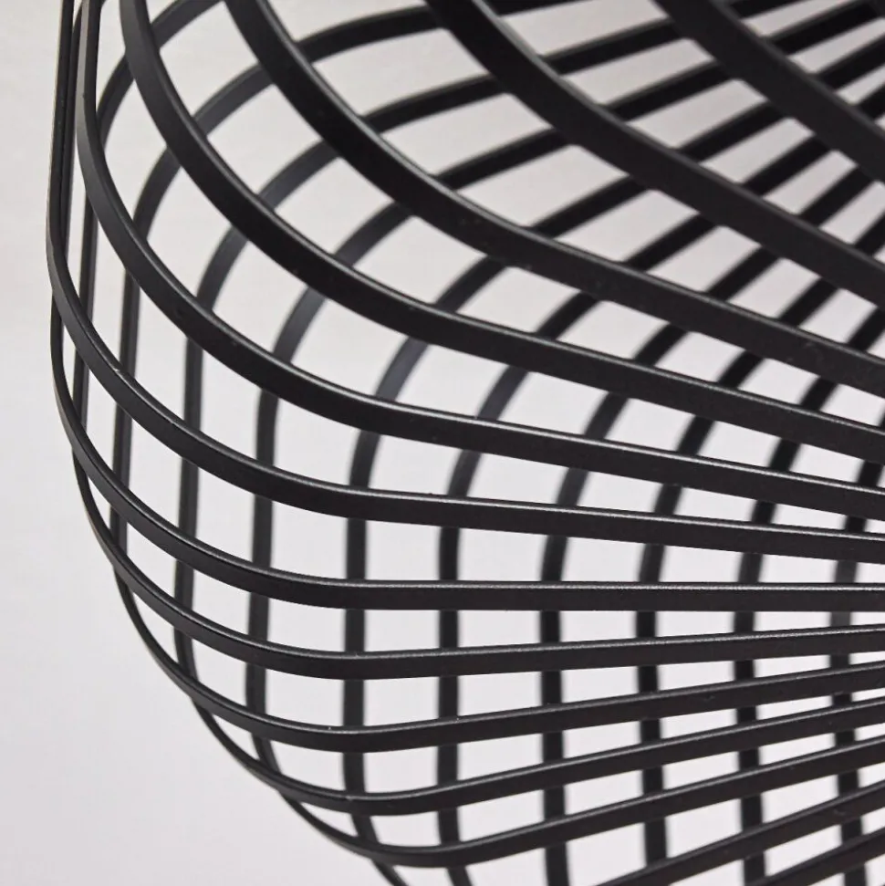 Plafonnier Wemude Noir, 1 Lumiere