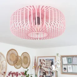 Plafonnier Wemude Rose, 1 Lumiere