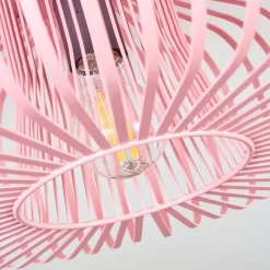 Plafonnier Wemude Rose, 1 Lumiere