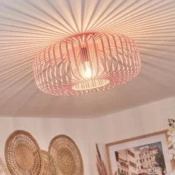 Plafonnier Wemude Rose, 1 Lumiere