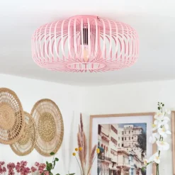 Plafonnier Wemude Rose, 1 Lumiere