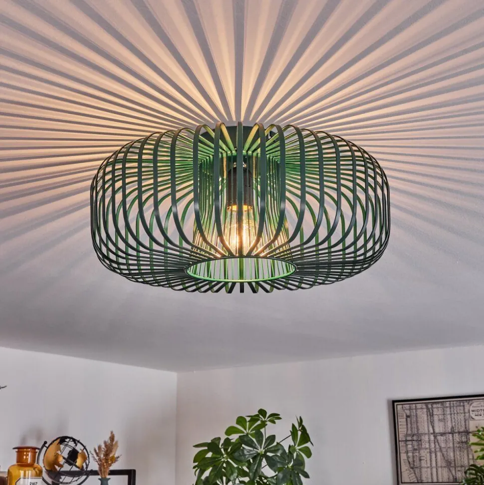 Plafonnier Wemude Vert, 1 Lumiere
