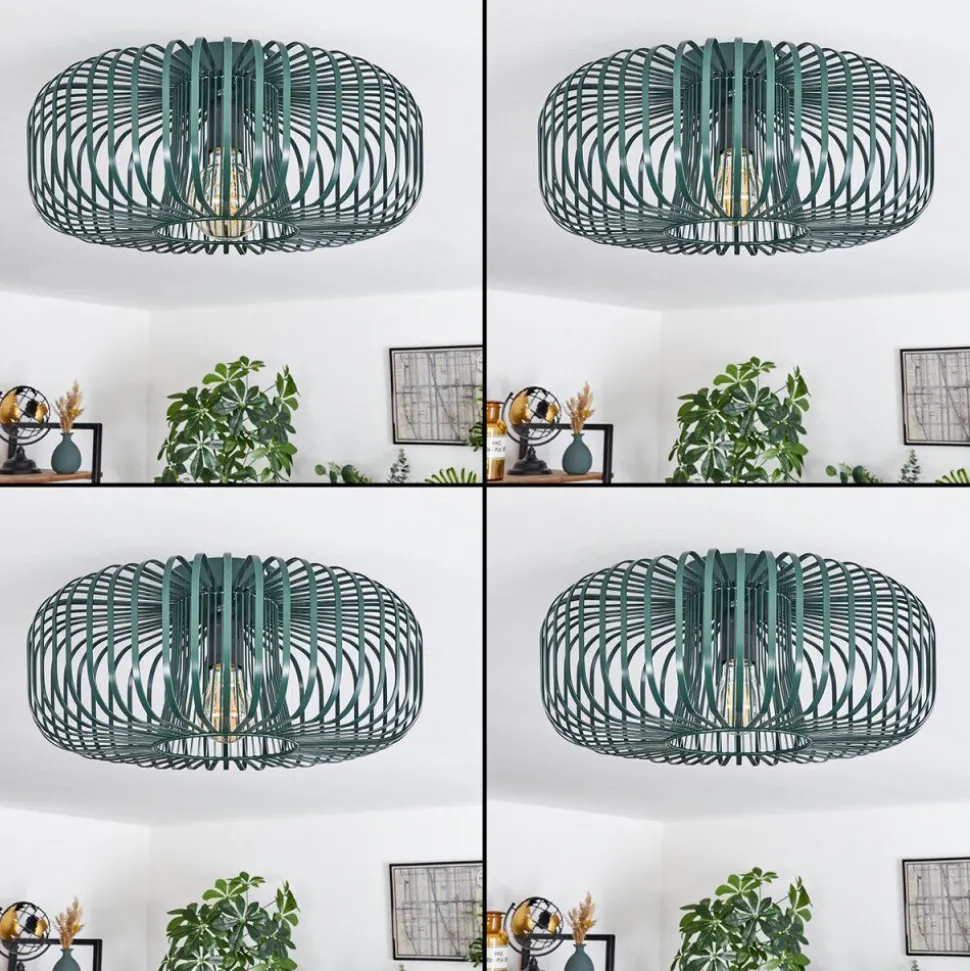 Plafonnier Wemude Vert, 1 Lumiere