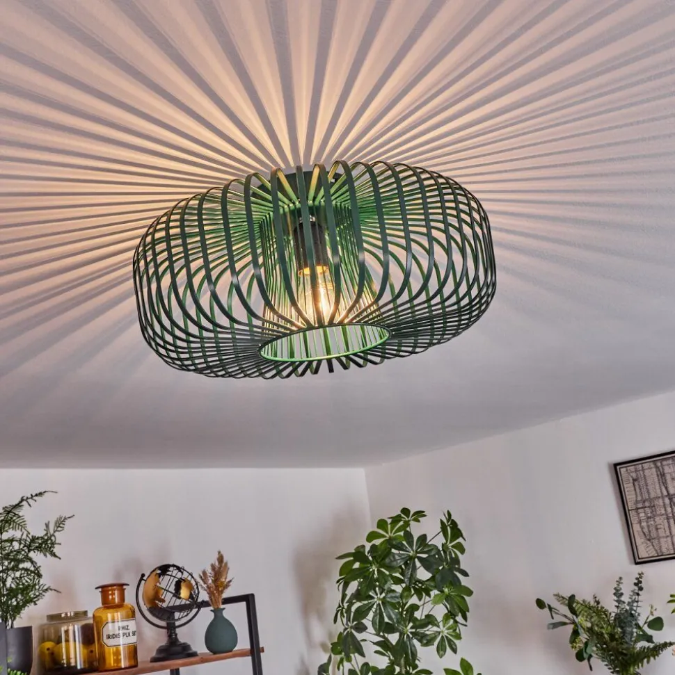 Plafonnier Wemude Vert, 1 Lumiere