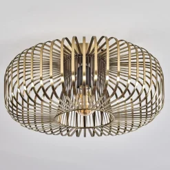 Plafonnier Wemude Vieux Laiton, 1 Lumiere