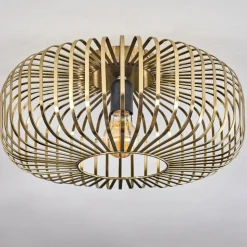 Plafonnier Wemude Vieux Laiton, 1 Lumiere