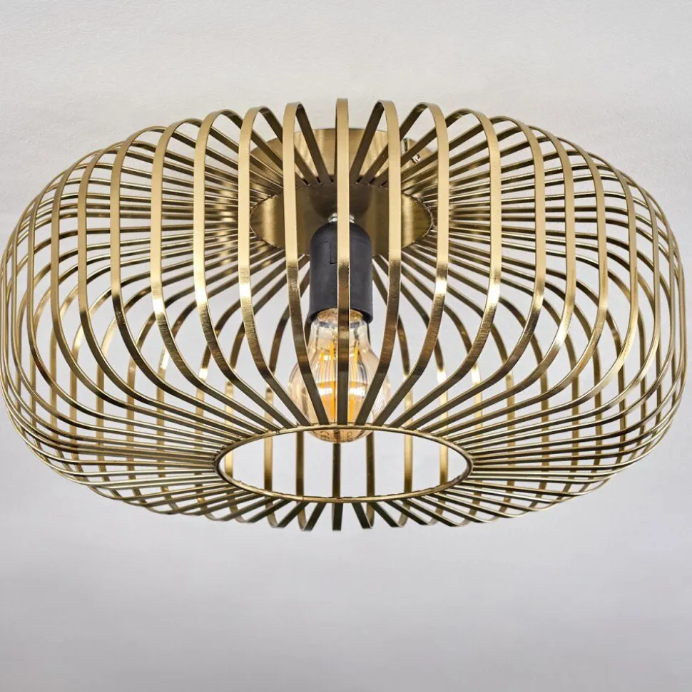 Plafonnier Wemude Vieux Laiton, 1 Lumiere