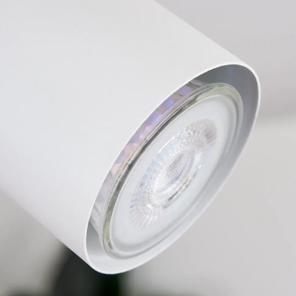 Plafonnier Zuoz Bois Clair, 4 Lumieres