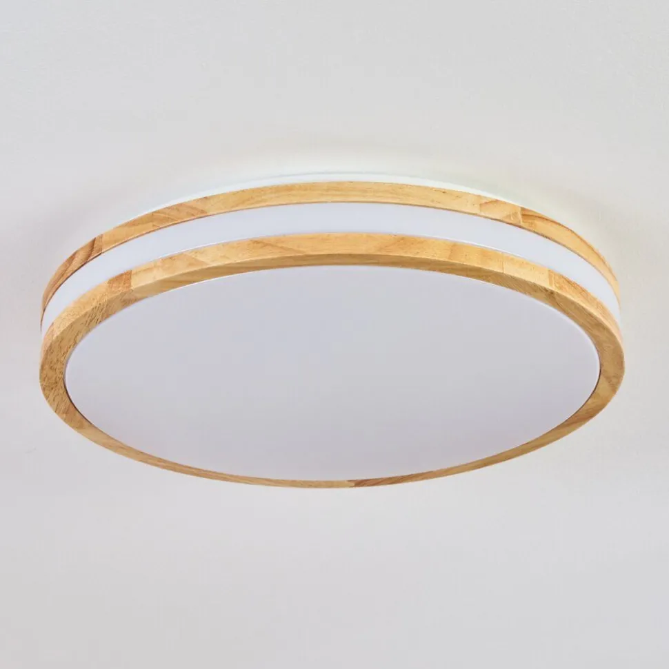 Plafonnier Zurzach Led Ecru, Blanc, 1 Lumiere