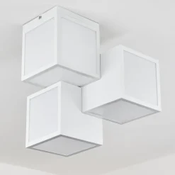 Plafonnierallonville Led Blanc, 1 Lumiere