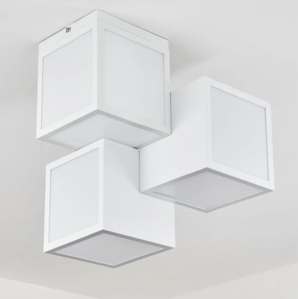 Plafonnierallonville Led Blanc, 1 Lumiere