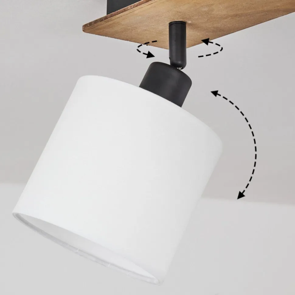 Plafonnieralsen Bois Fonce, 3 Lumieres
