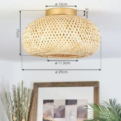 Plafonnierbauro Ecru, 1 Lumiere