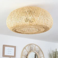 Plafonnierbauro Ecru, 2 Lumieres