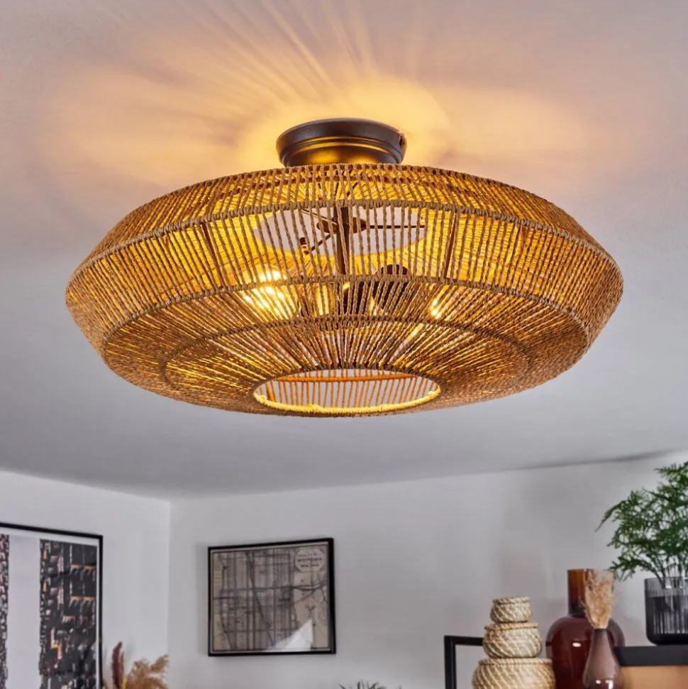 Plafonniercassano Ecru, 2 Lumieres