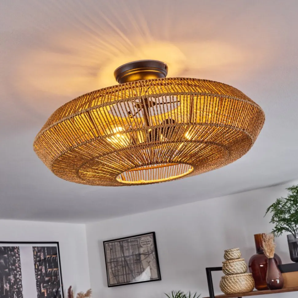 Plafonniercassano Ecru, 2 Lumieres