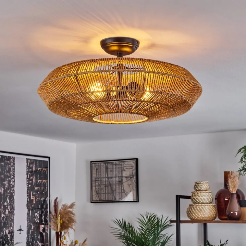 Plafonniercassano Ecru, 2 Lumieres