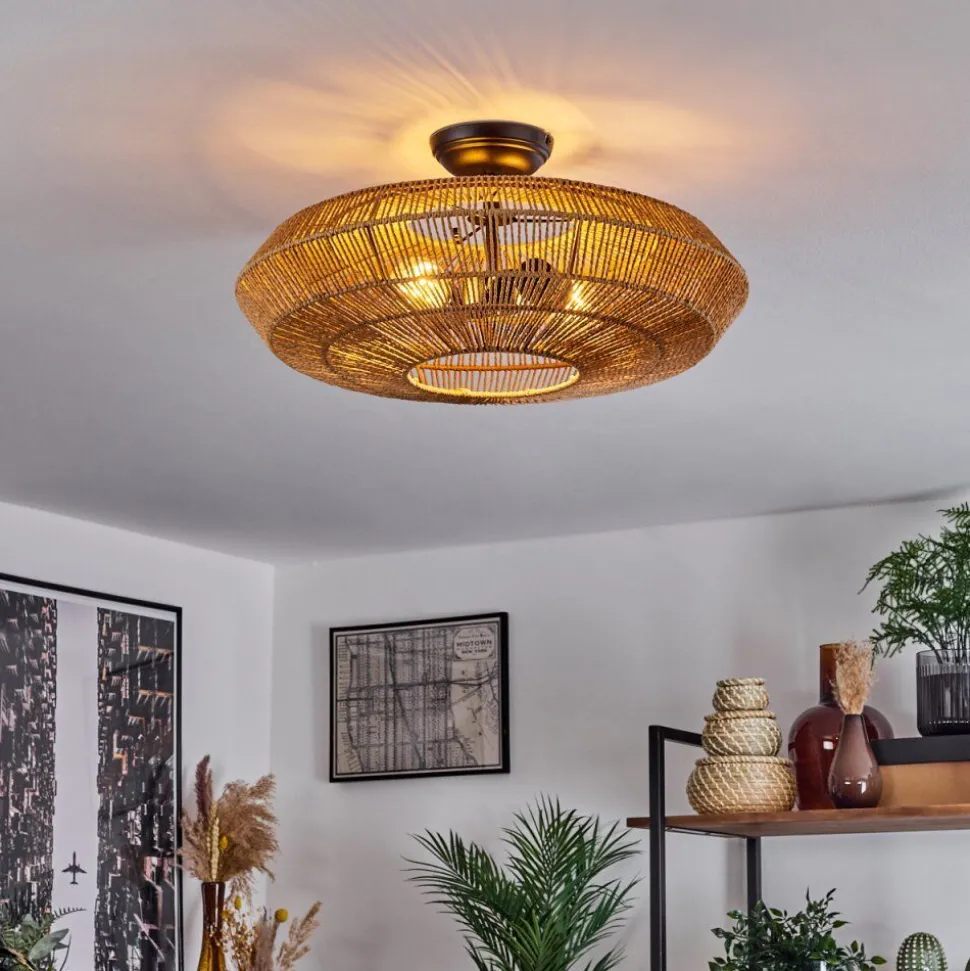 Plafonniercassano Ecru, 2 Lumieres