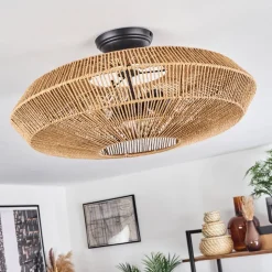Plafonniercassano Ecru, 2 Lumieres