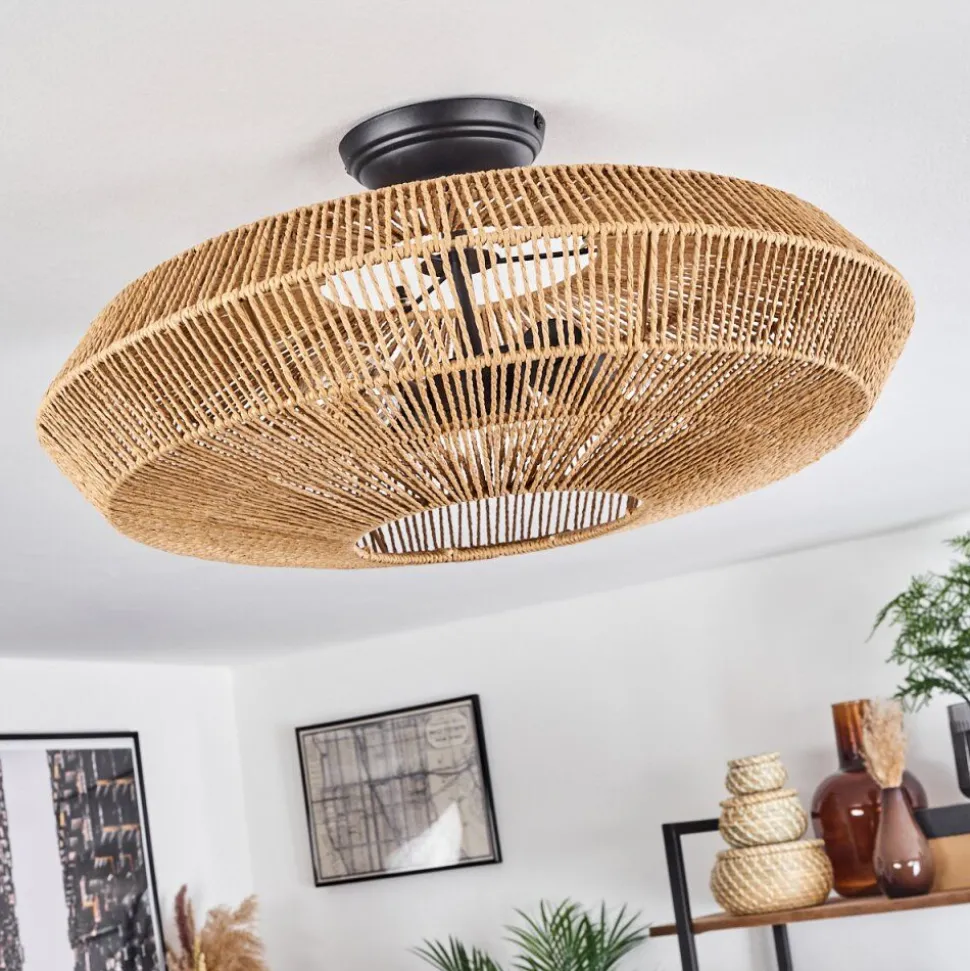 Plafonniercassano Ecru, 2 Lumieres
