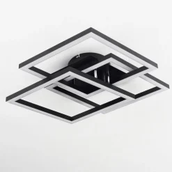 Plafonniercavareno Led Noir, 1 Lumiere
