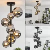 Plafonnierchehalis Noir, 8 Lumieres