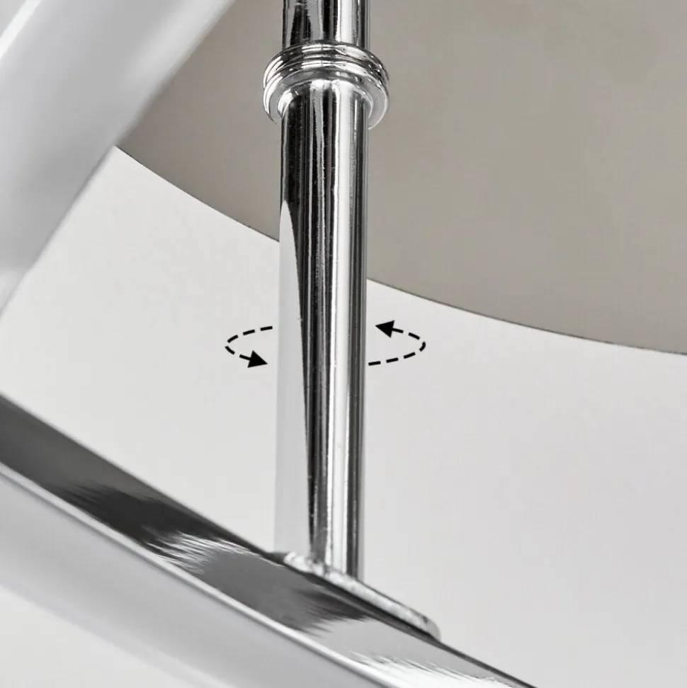 Plafonniercross Led Chrome, 5 Lumieres