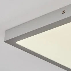 Plafonnierfinsrud Led Argente, 1 Lumiere