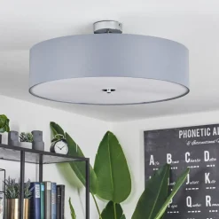 Plafonnierfoggia Chrome, 3 Lumieres