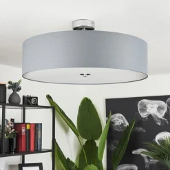Plafonnierfoggia Chrome, 3 Lumieres