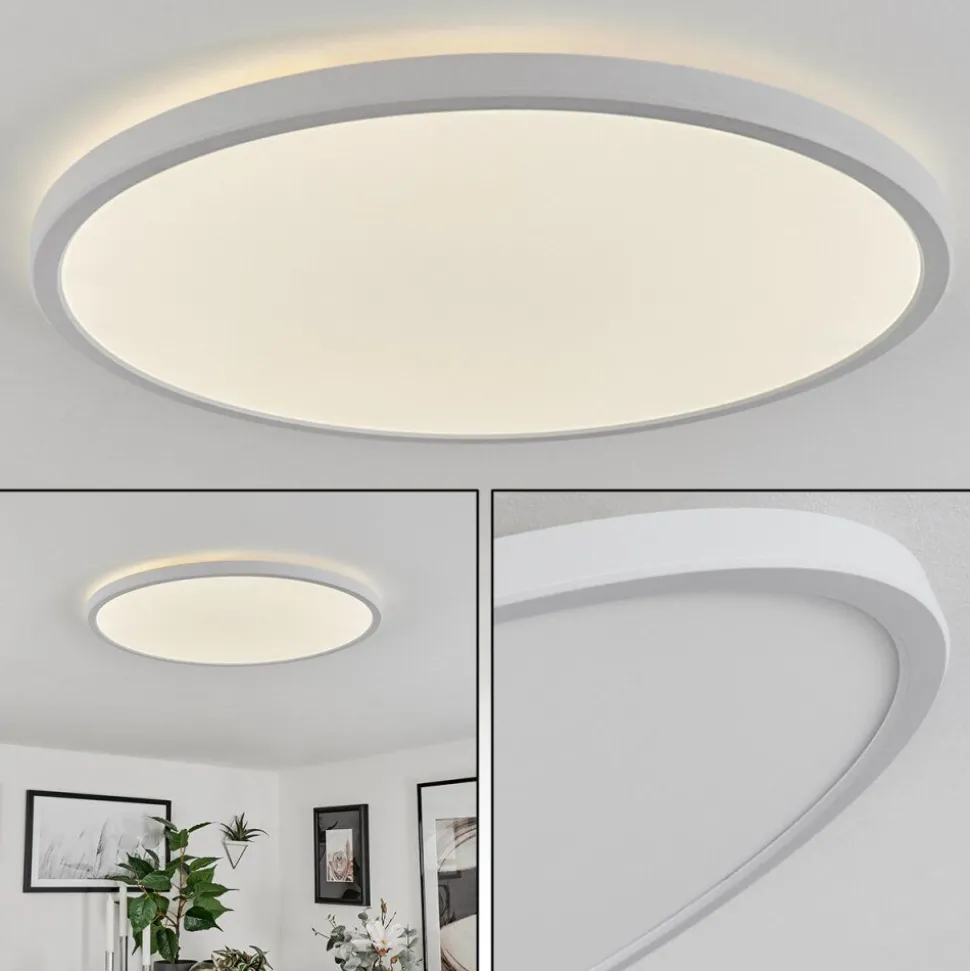 Plafonnierfolgares Led Blanc, 1 Lumiere