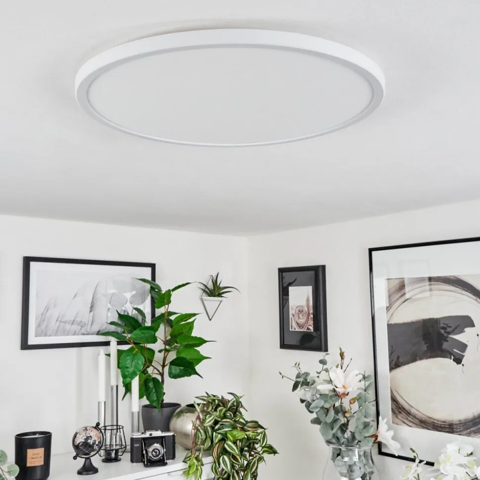 Plafonnierfolgares Led Blanc, 1 Lumiere