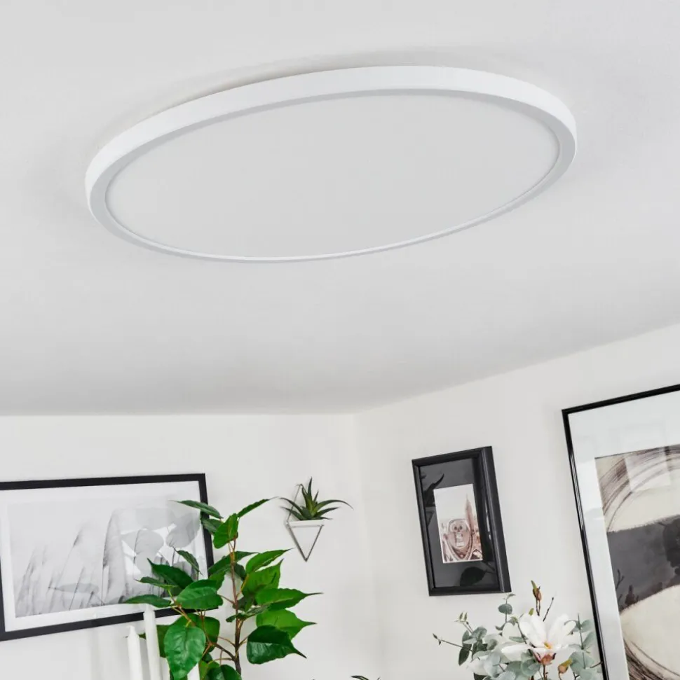 Plafonnierfolgares Led Blanc, 1 Lumiere