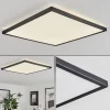 Plafonnierfolgares Led Noir, 1 Lumiere