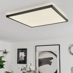 Plafonnierfolgares Led Noir, 1 Lumiere