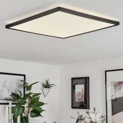 Plafonnierfolgares Led Noir, 1 Lumiere