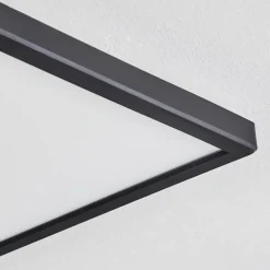 Plafonnierfolgares Led Noir, 1 Lumiere