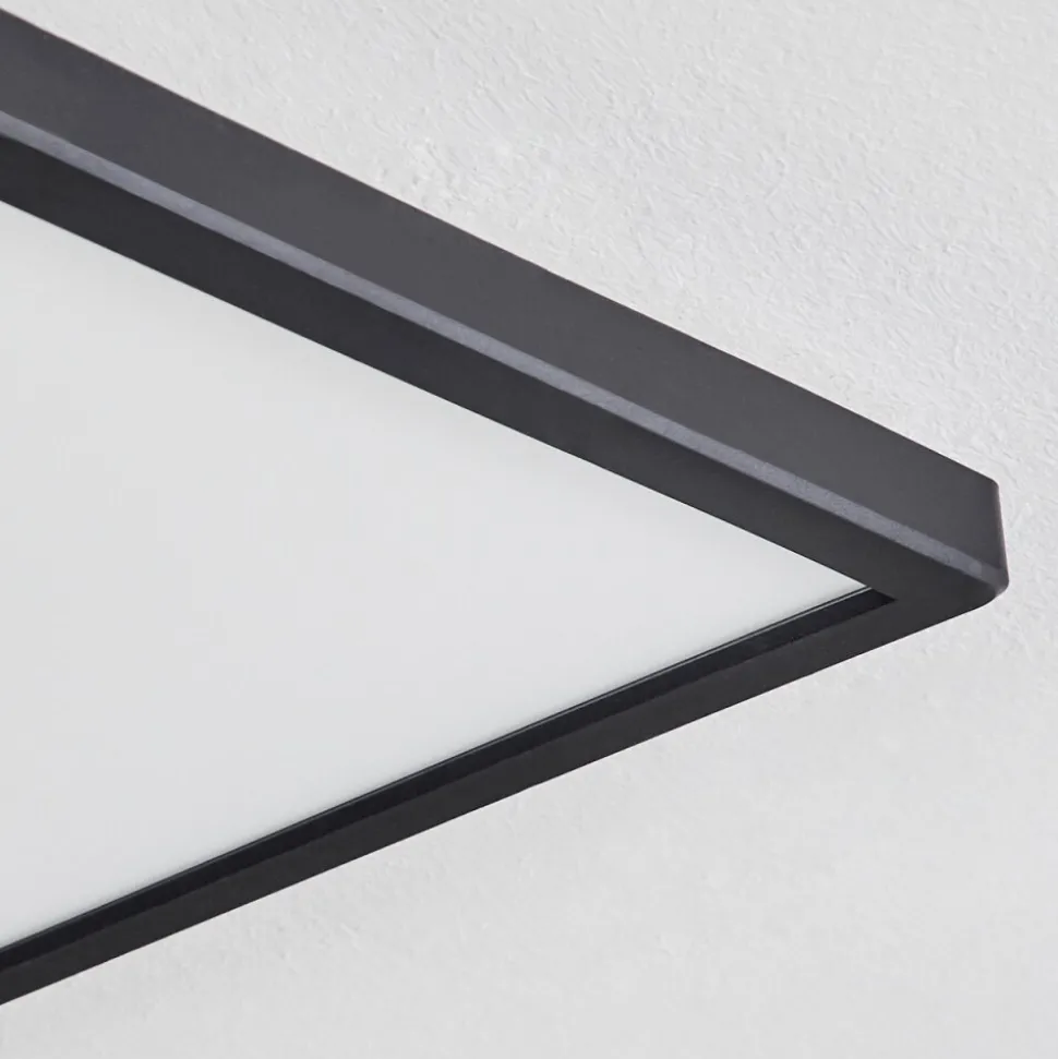 Plafonnierfolgares Led Noir, 1 Lumiere