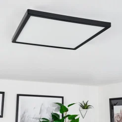 Plafonnierfolgares Led Noir, 1 Lumiere