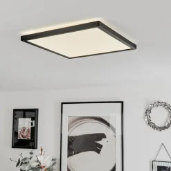 Plafonnierfolgares Led Noir, 1 Lumiere