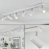 Plafonnierjavel Chrome, Blanc, 6 Lumieres
