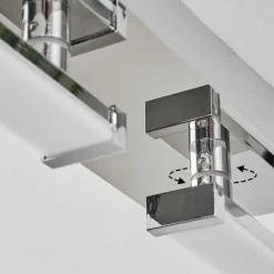 Plafonnierkudus Led Chrome, 1 Lumiere