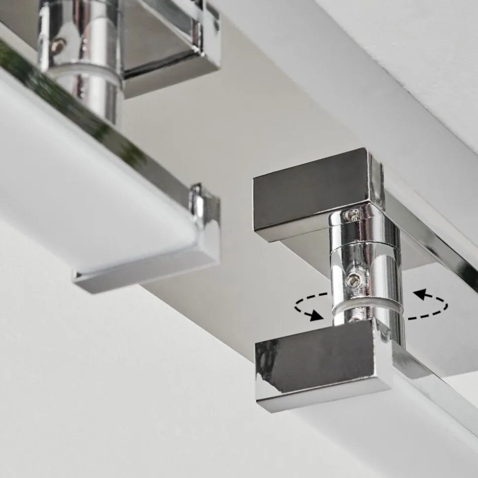 Plafonnierkudus Led Chrome, 1 Lumiere