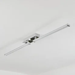 Plafonnierkudus Led Chrome, 1 Lumiere
