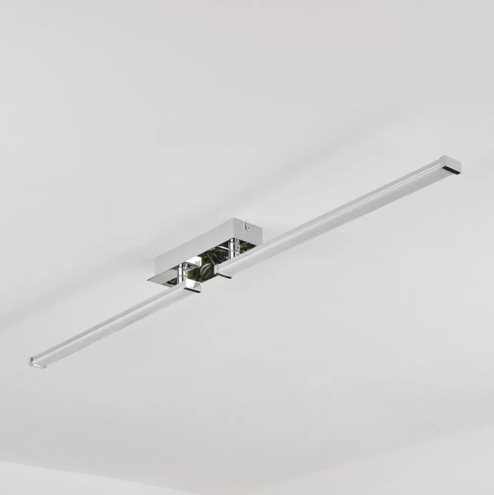 Plafonnierkudus Led Chrome, 1 Lumiere