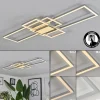 Plafonnierlongos Led Aluminium, 1 Lumiere