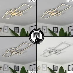 Plafonnierlongos Led Aluminium, 1 Lumiere